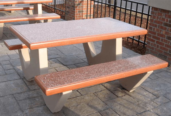 Strength of Concrete Picnic Tables